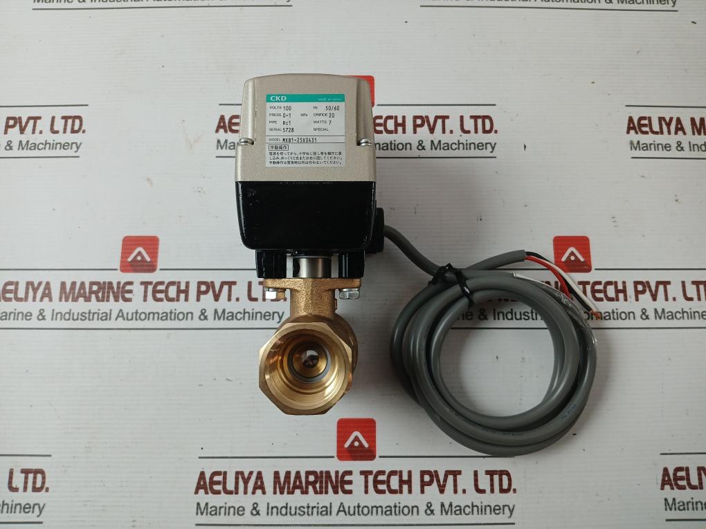 Ckd Motorized Valve 0-1 Mpa 1.5 Meter Mxb1-25X0431