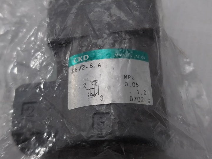 Ckd Qev2-8-a Quick Exhaust Valve 0.05-1.0 Mpa