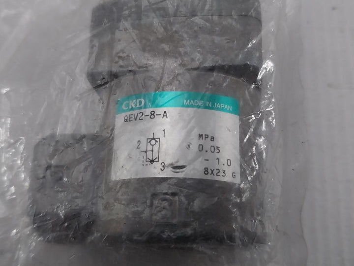 Ckd Qev2-8-a Quick Exhaust Valve 0.05-1.0 Mpa 8X23 G