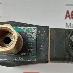 Ckd Solenoid Valve 24Vdc Pipe-8(Rc1/4) Part No. Ag4 1-02-2 02G