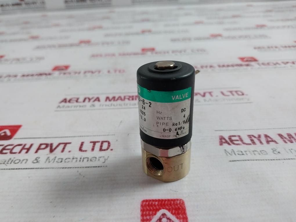 Ckd Usb3-6-2 Direct Acting 2, 3-port Solenoid Valve 24V Dc 2.3 Mm 0-0.4 Mpa