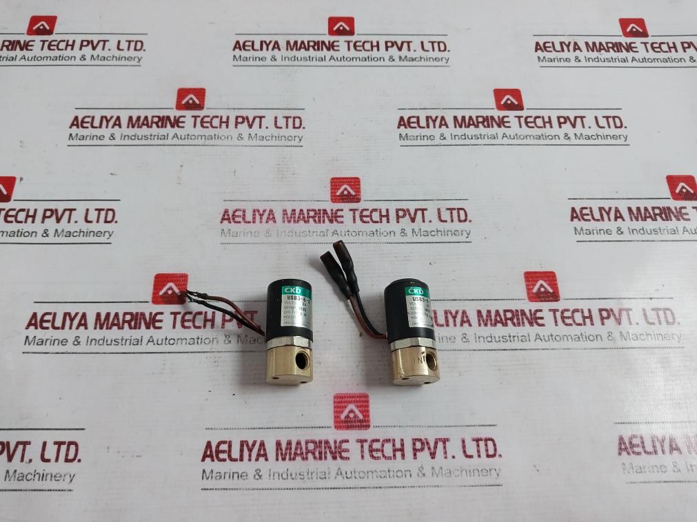 Ckd Usb3-6-2 Direct Acting 2, 3-port Solenoid Valve 24V Dc 2.3 Mm 0-0.4 Mpa