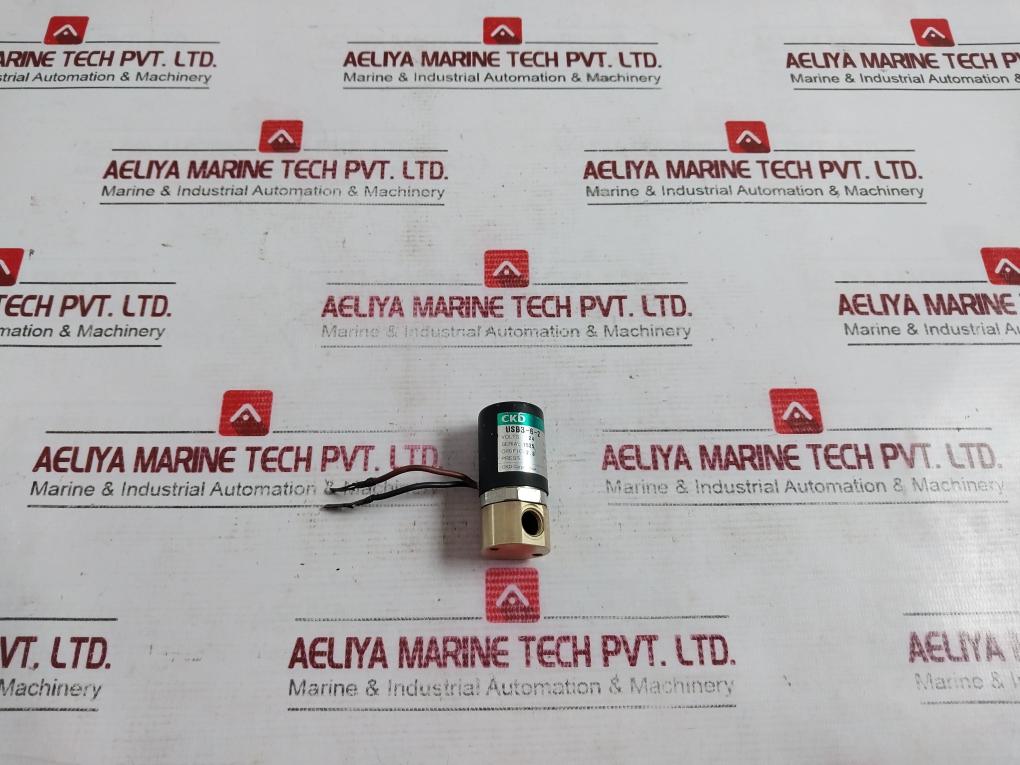 Ckd Usb3-6-2 Direct Acting 2, 3-port Solenoid Valve 24V Dc 2.3 Mm 0-0.4 Mpa