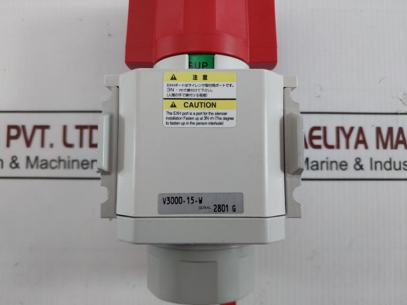 Ckd V3000-15-w Exhaust Valve 1.0 Mpa 60°C Rc1/2