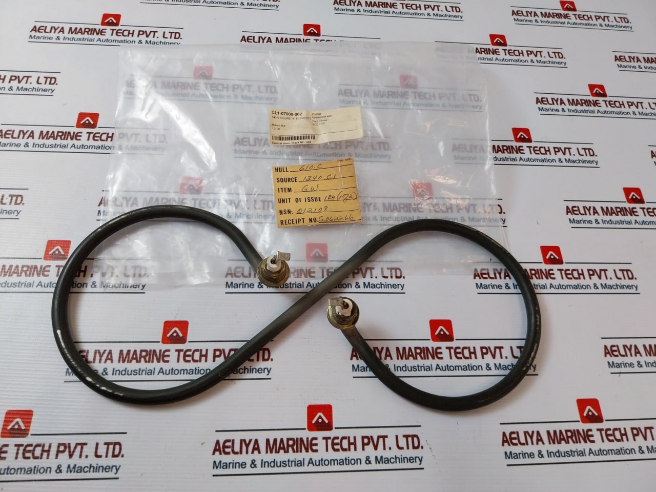 Cl1-07000-002 12108 Heating Tube 440-v Figure “8” Element