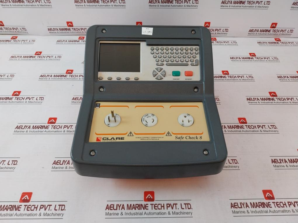 Clare Instruments Safe Check 8 Electrical Safety Tester 115/230V 50/60Hz Rs232
