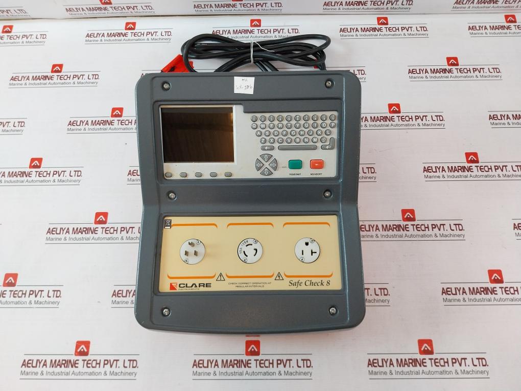 Clare Instruments Safe Check 8 Electrical Safety Tester 115/230V 50/60Hz Rs232