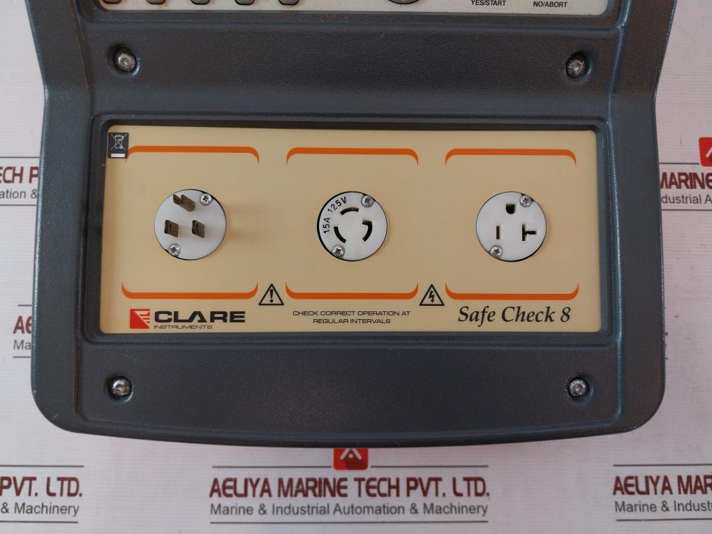 Clare Instruments Safe Check 8 Electrical Safety Tester 115/230V 50/60Hz Rs232