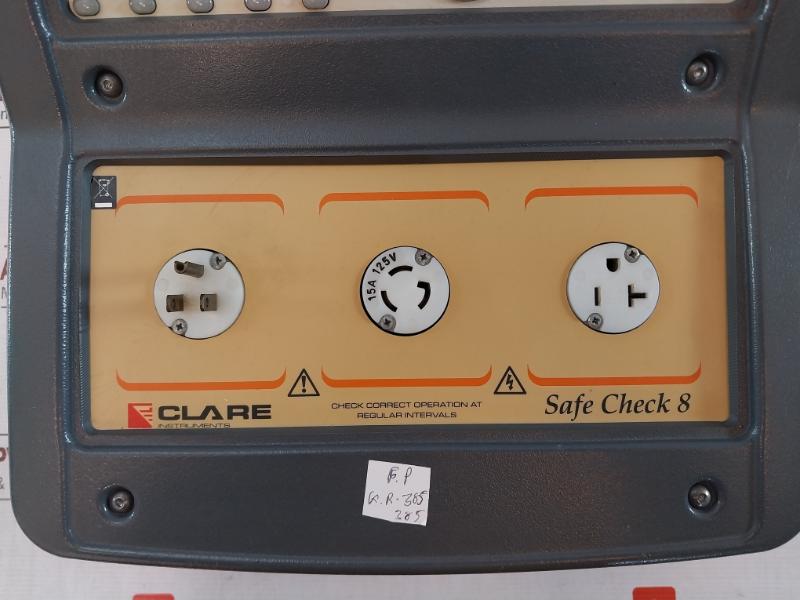 Clare Instruments Safe Check 8 Electrical Safety Tester 115/230V