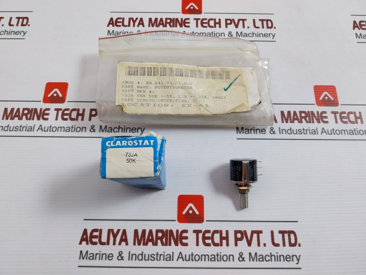 Clarostat 73Ja Precision Potentiometer