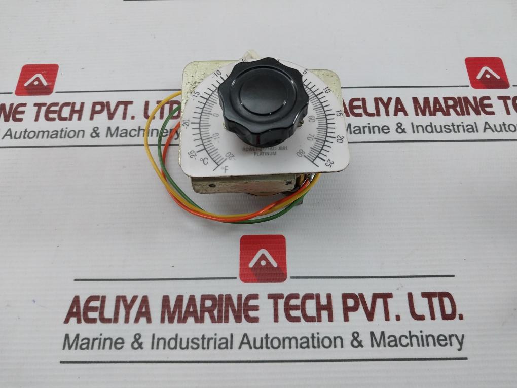 Clarostat Rdwet-217F&C-j881 Potentiometer Temperature Control Assembly