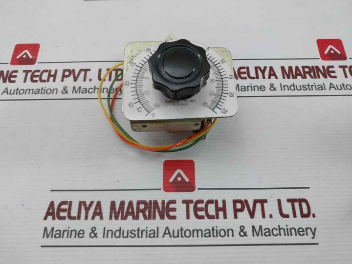 Clarostat Rdwet-217F&C-j881 Potentiometer Temperature Control Assembly