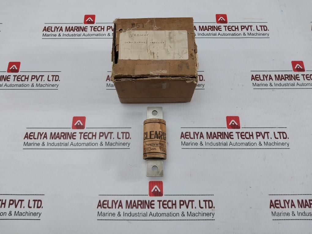 Clear-Up-Semiconductor-Protection-Fuse-500V-200Amp-Kyosan-50Tar-200-209670-1