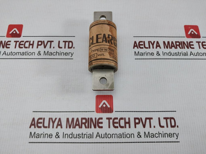 Clear-Up-Semiconductor-Protection-Fuse-500V-200Amp-Kyosan-50Tar-200-209670-2