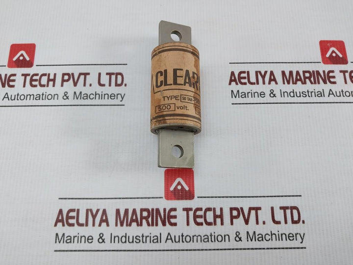 Clear-Up-Semiconductor-Protection-Fuse-500V-200Amp-Kyosan-50Tar-200-209670-6