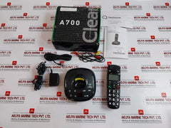 Clearsounds A700 Amplified Cordless Phone With Answering Machine Dect 6.0