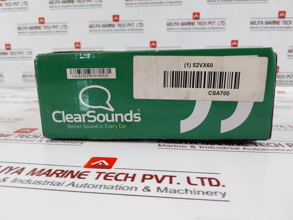 Clearsounds A700 Amplified Cordless Phone With Answering Machine Dect 6.0