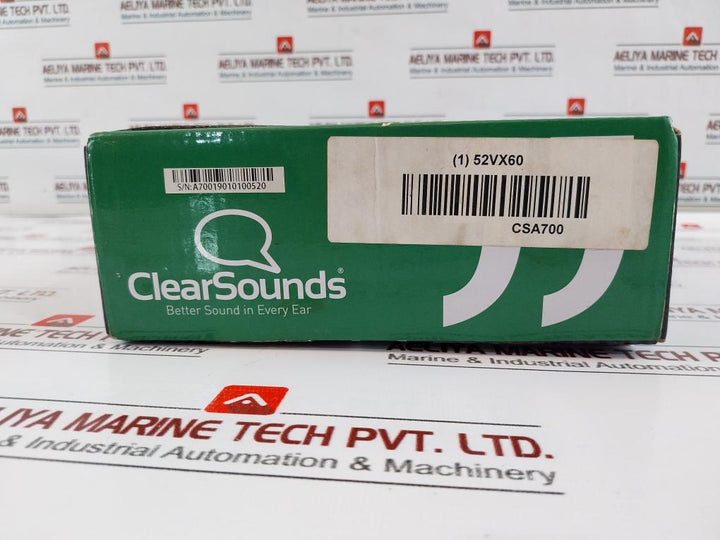 Clearsounds A700 Amplified Cordless Phone With Answering Machine Dect 6.0