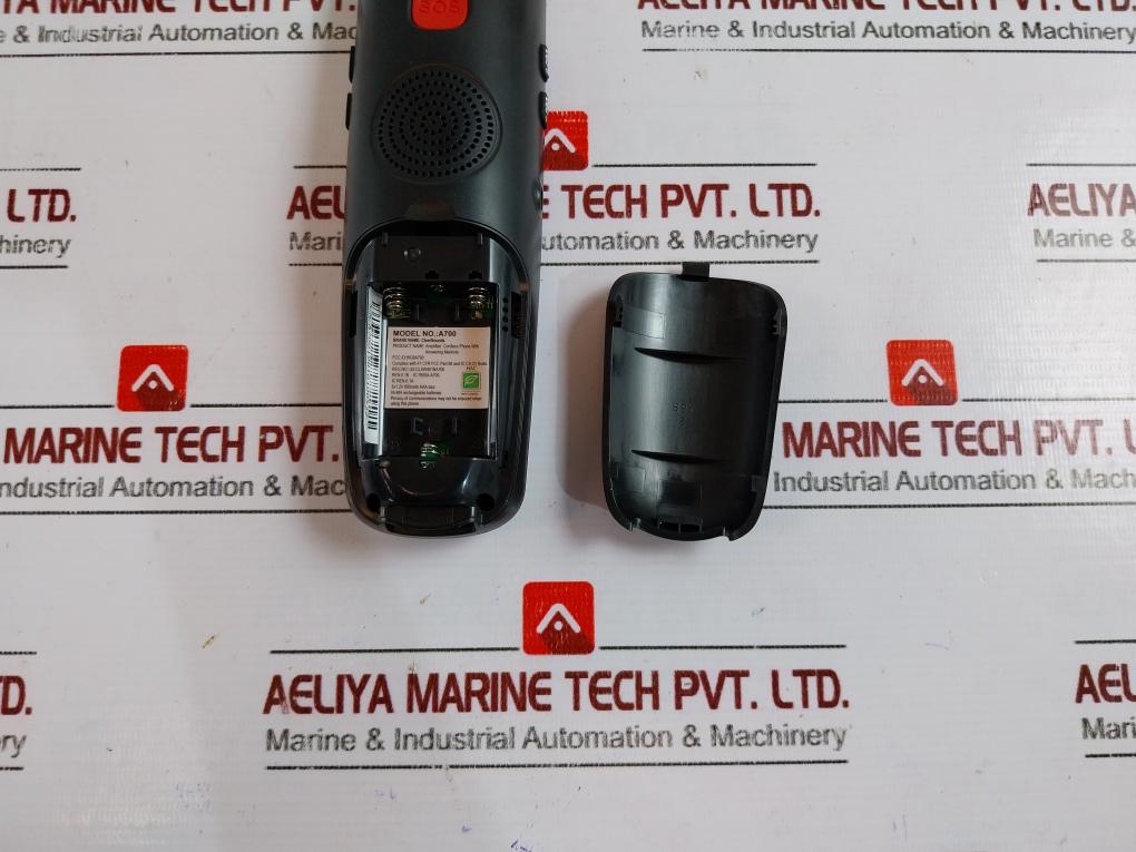 Clearsounds A700 Amplified Cordless Phone With Answering Machine Dect 6.0