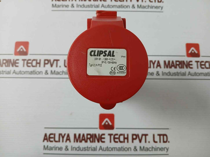 Clipsal 214/Pce Trailing Socket Plug Ip44 3P+E/50+60Hz