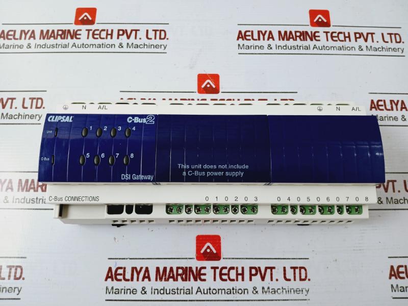 Clipsal L5508Dsip Din Rail Mounted Dsi Gateway 8 Channel 12M Module 50-60Hz