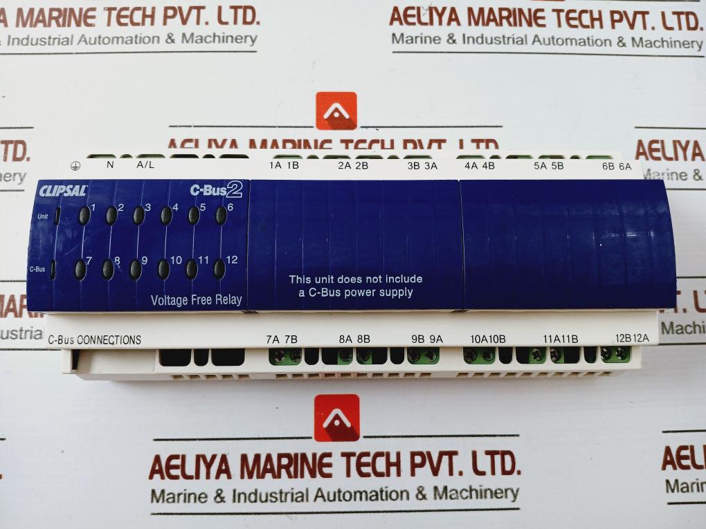 Clipsal L5512rvfp C-bus 2 12 Channel Voltage Free Relay