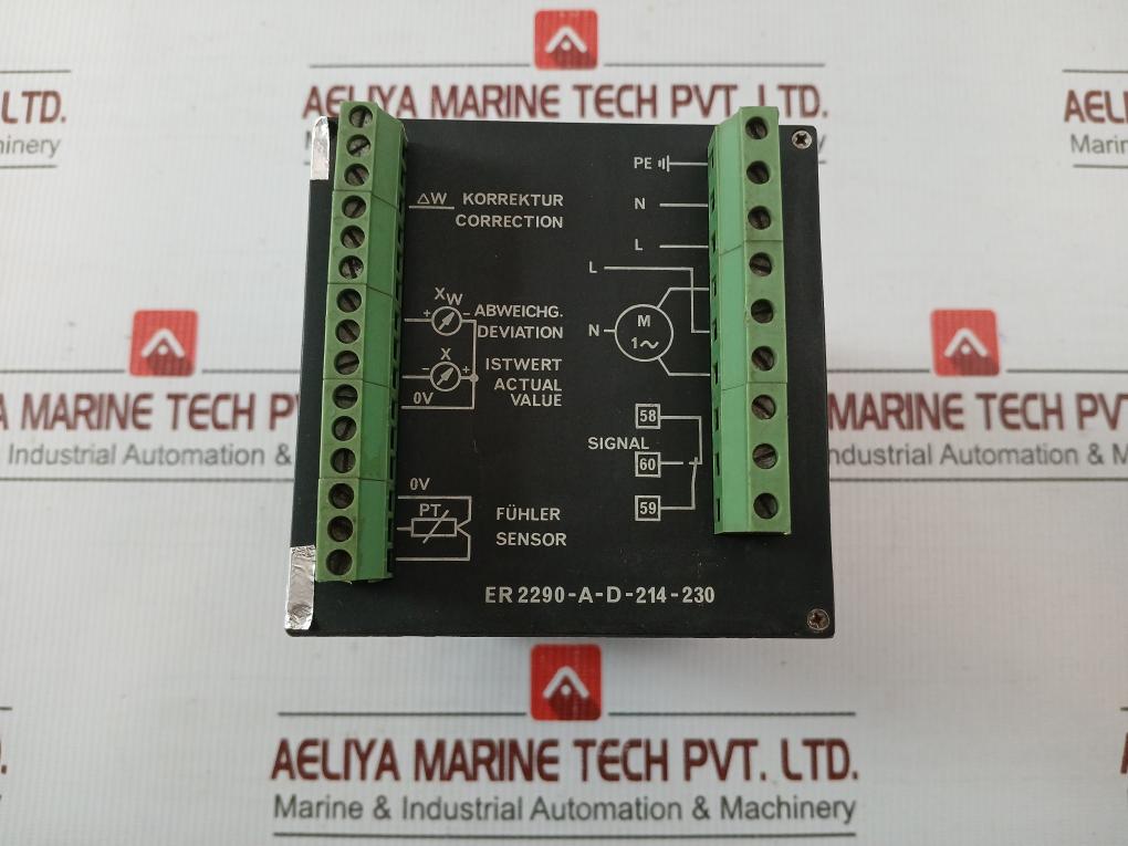 Clorius Electronic Temperature Controller 0 To 120°C230V Er2290-a-d-214-230