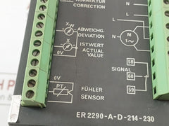 Clorius Electronic Temperature Controller 0 To 120°C230V Er2290-a-d-214-230