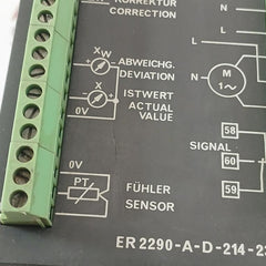 Clorius Electronic Temperature Controller 0 To 120°C230V Er2290-a-d-214-230