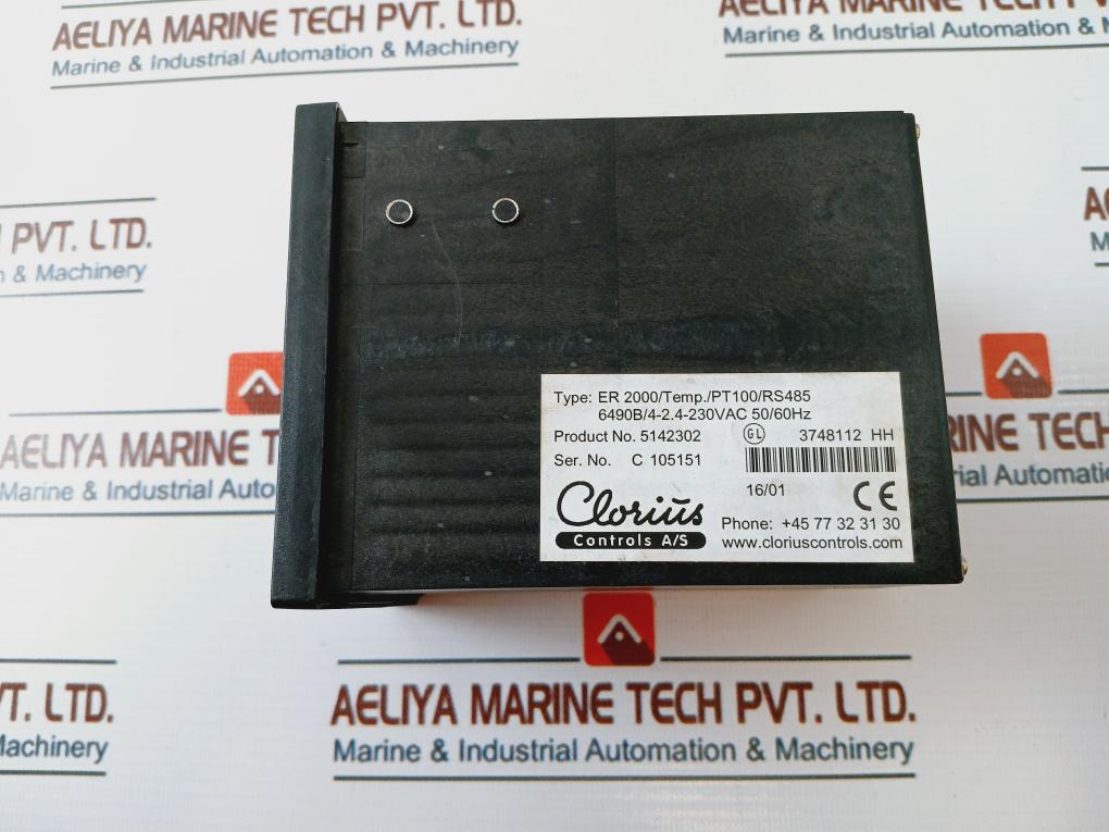 Clorius Er 2000 Temperature Controller 5142302, 3748112 Hh