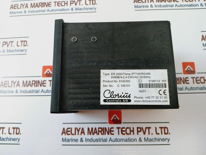 Clorius Er 2000 Temperature Controller 5142302, 3748112 Hh