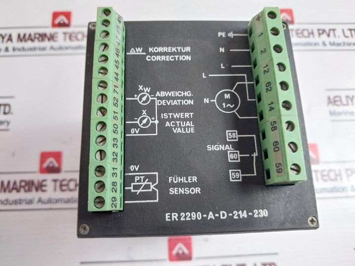Clorius ER 2290-A-D-214-230 Odin Temperature Control Systems 0-120°C