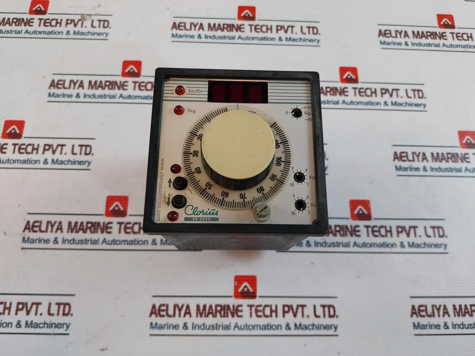 Clorius Er 2290 Electronic Temperature Controller Er 2290-a-d-214-230 0-120°C