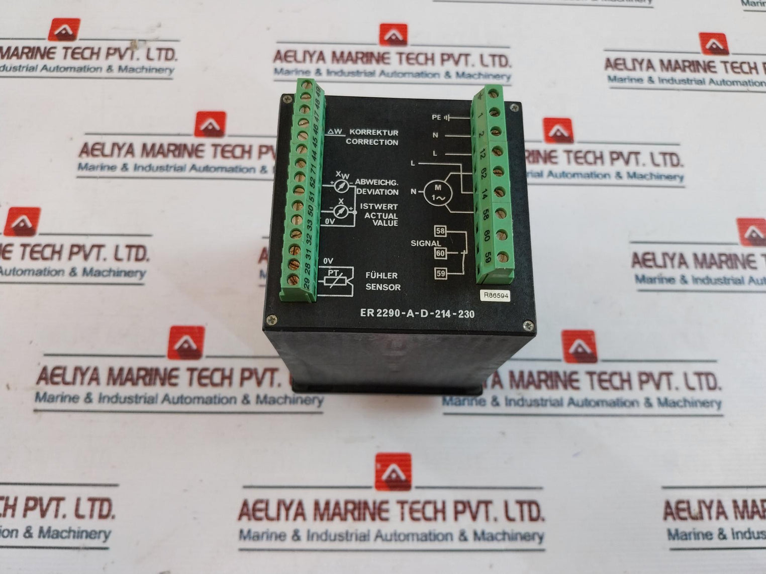 Clorius Er 2290 Electronic Temperature Controller Er 2290-a-d-214-230 0-120°C