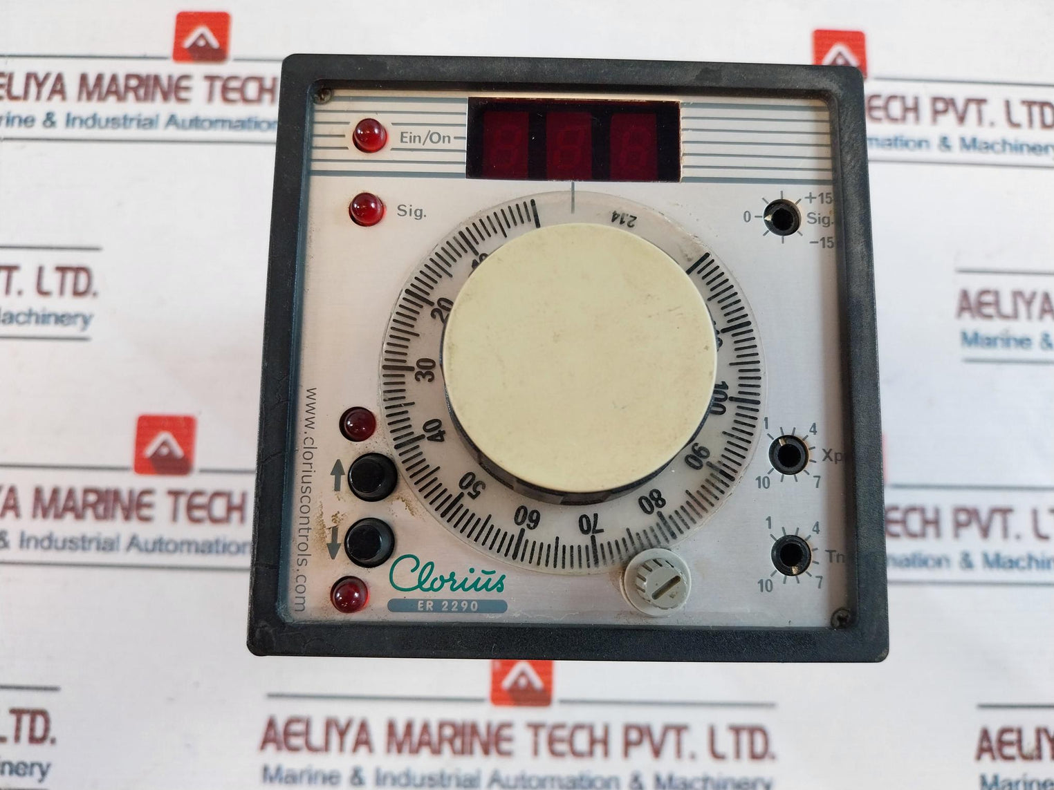 Clorius Er 2290 Electronic Temperature Controller Er 2290-a-d-214-230 0-120°C