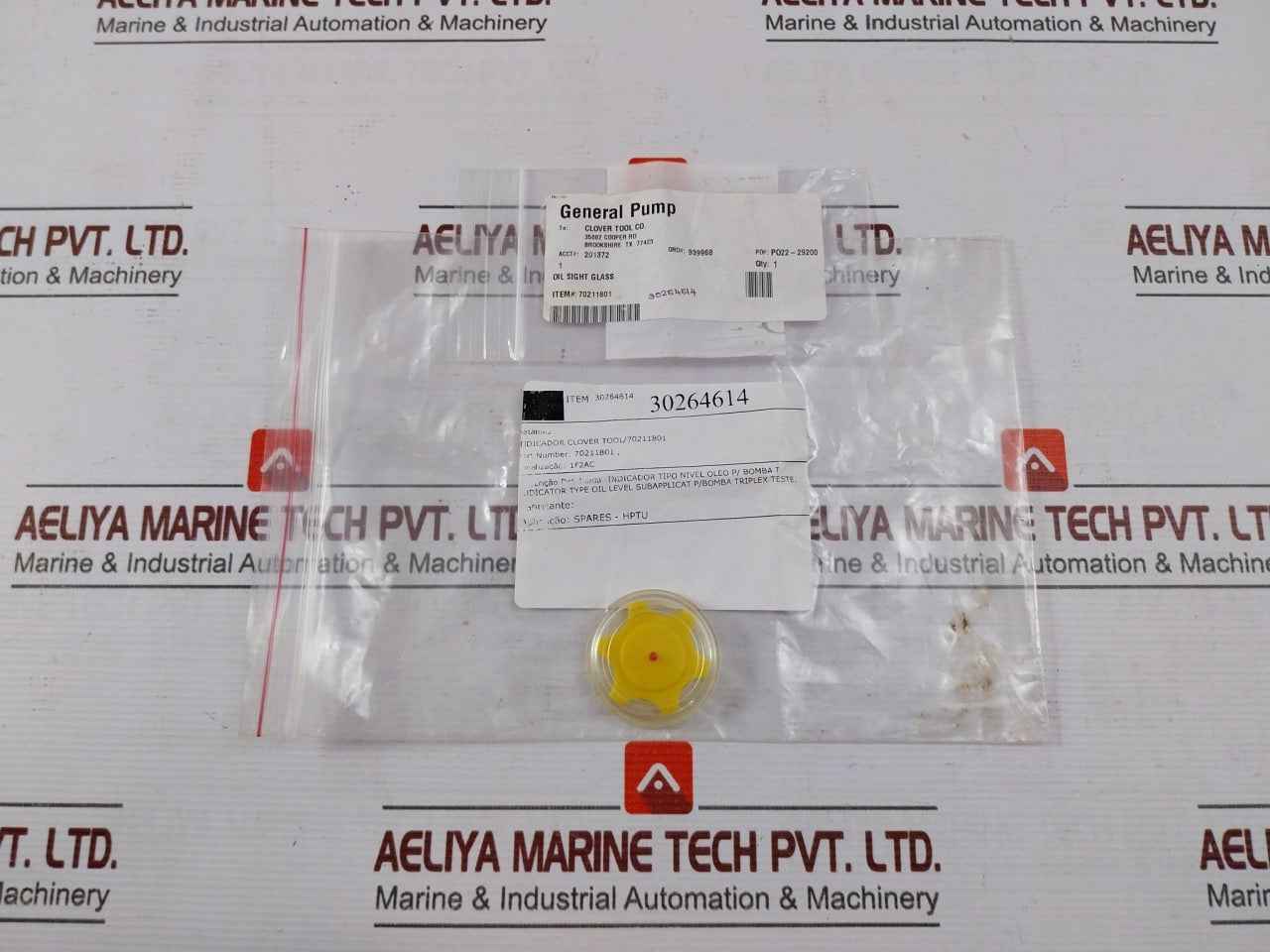 Clover Tool 70211801 Oil Sight Glass For Spares-hptu