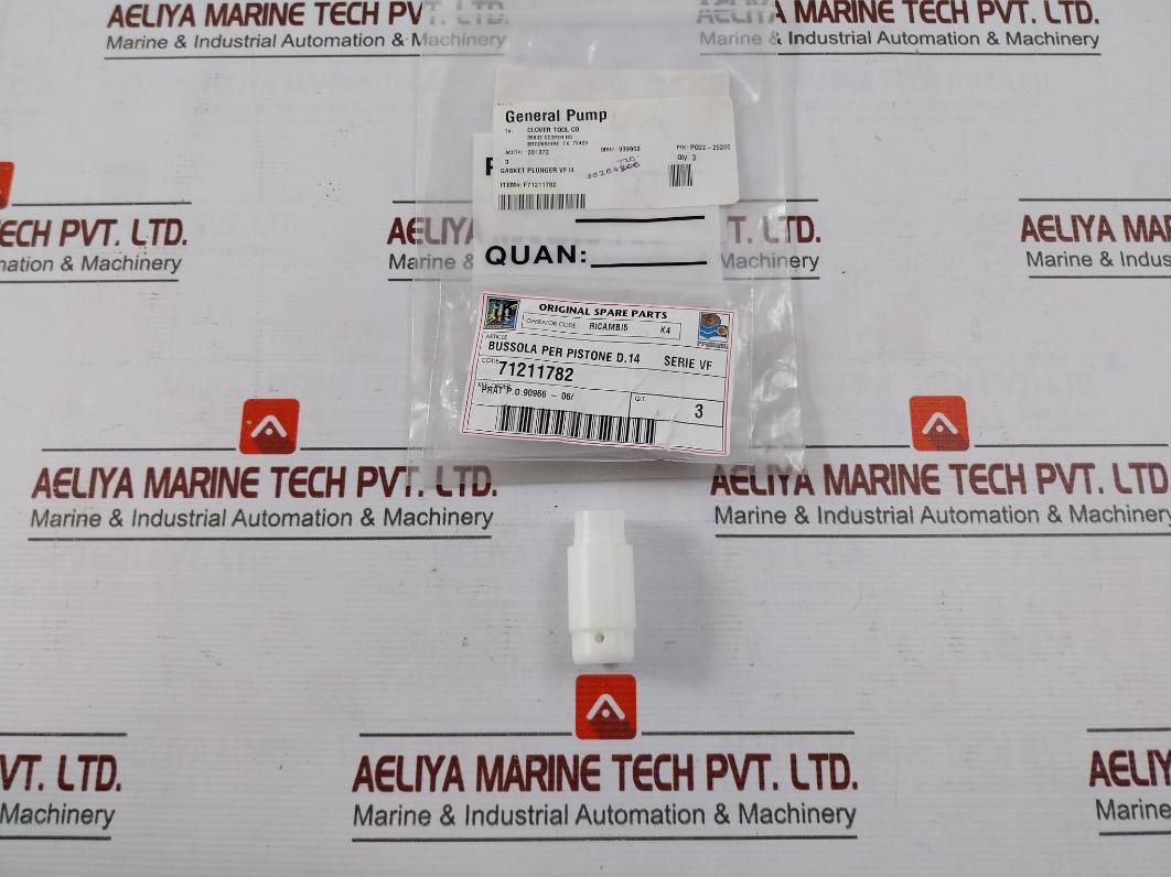 Clover Tool 71211782 Piston Socket D14 Gasket Plunger Vf14 Pump