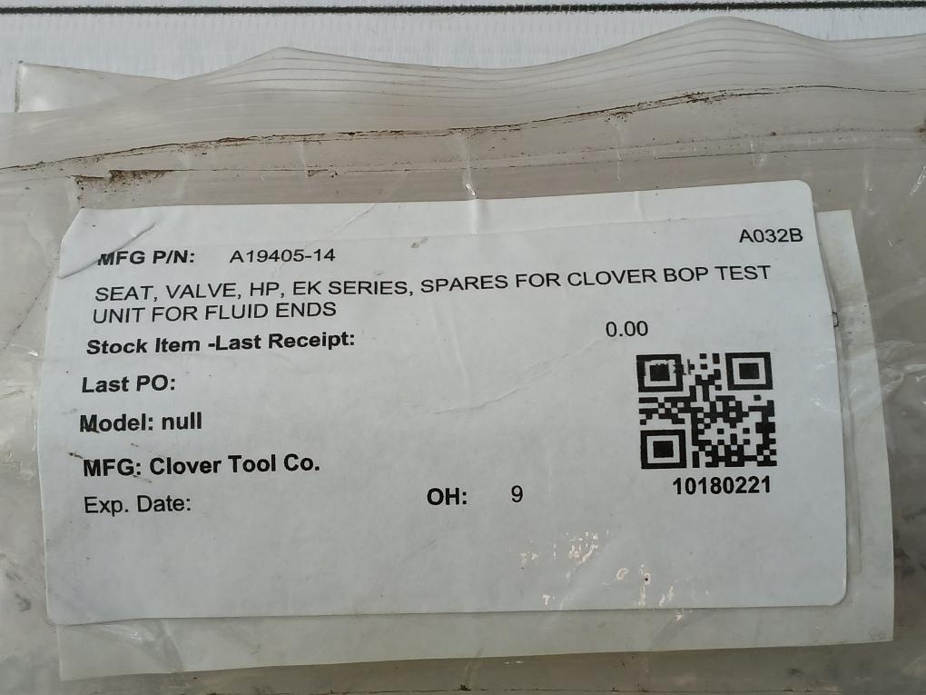 Clover Tool A19405-14 High-pressure Valve Seat