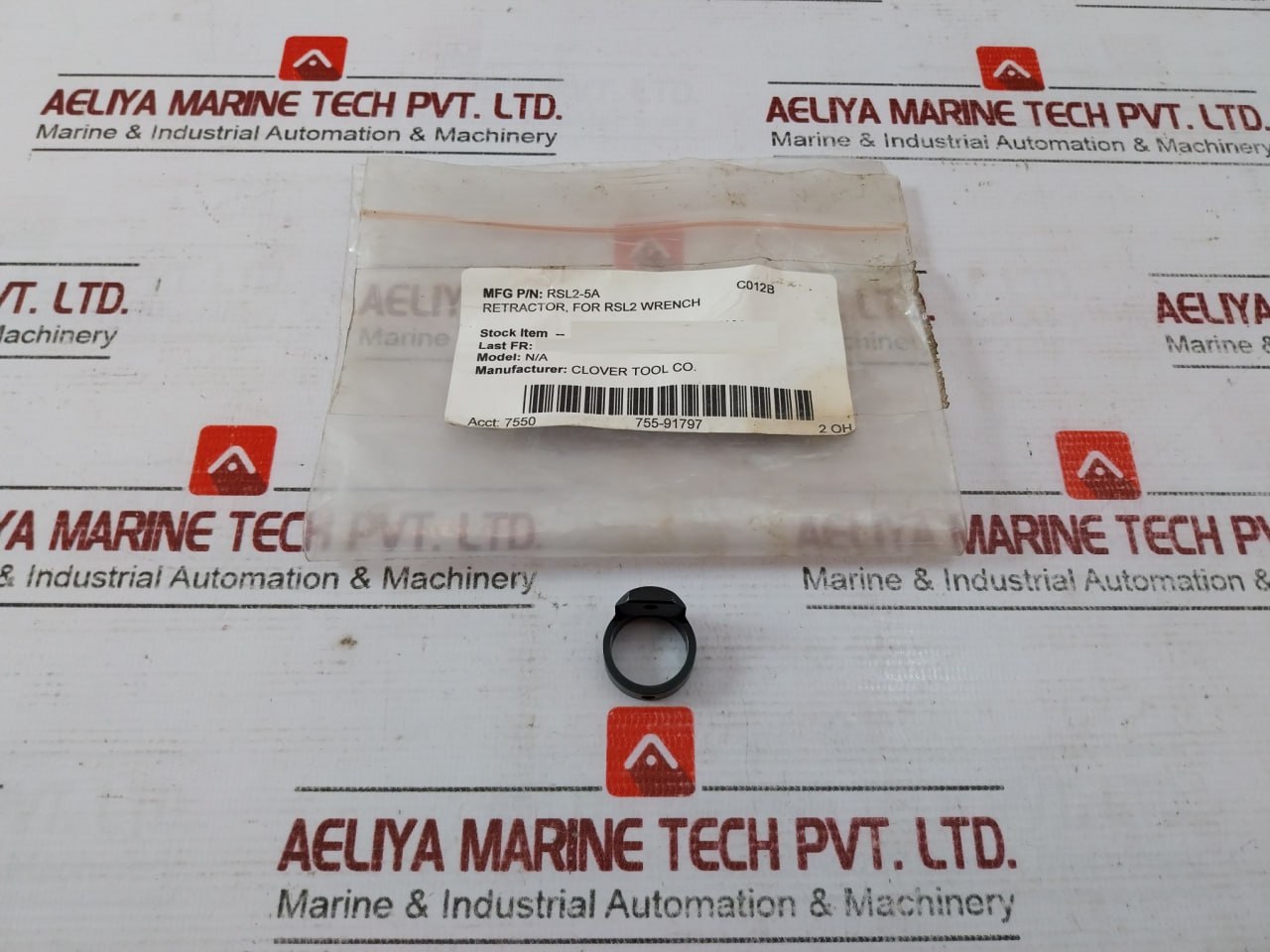 Lot of 2x Clover Tool RSL2-5A Retractor for RSL2 Wrench 7550 755-91797 2 OH