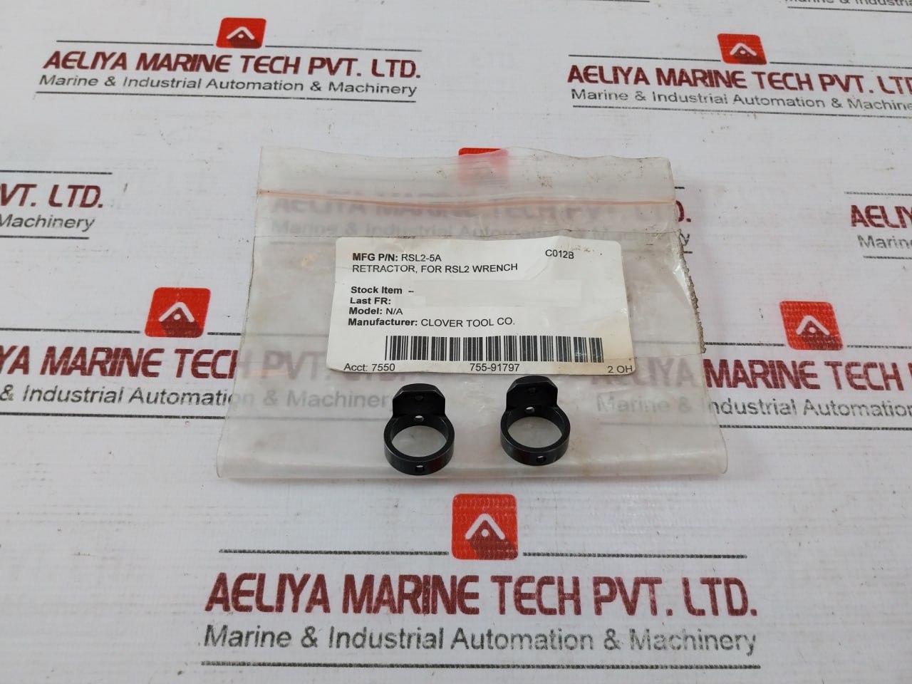 Lot of 2x Clover Tool RSL2-5A Retractor for RSL2 Wrench 7550 755-91797 2 OH