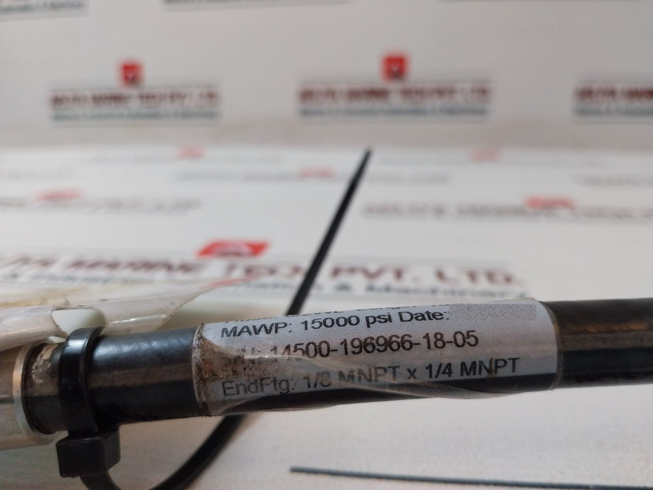 Clover Tool 6/2Wl 18” All Stainless Black Hose 15000 Psi