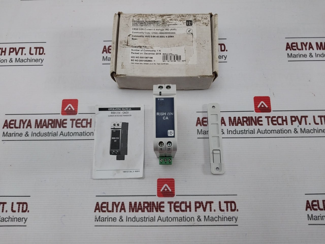 Cm22-a69G550000000 Current Transducer Rishabh 0-5A 4-20Ma