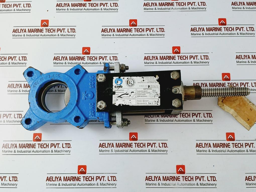 Cmo Pn10 Slide Valve Dn65 Gg25 2 ½” With Handwheel Operator