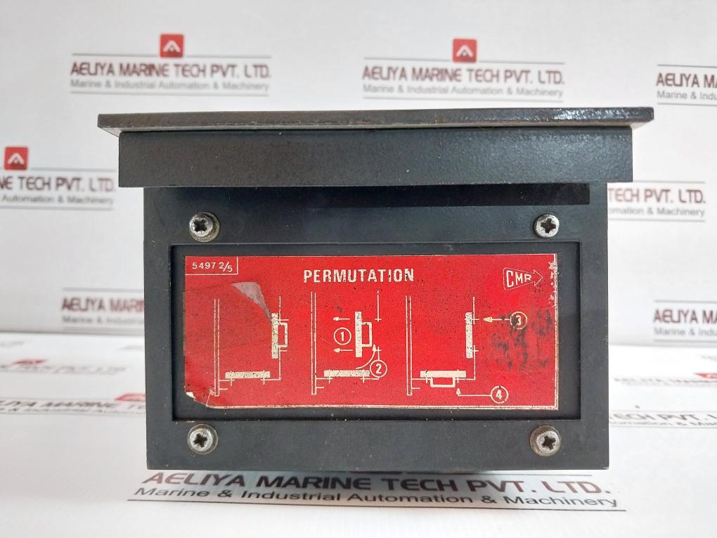 Cmr P14078 Marine Engine Control Unit 142C019 24V 5497 2/5