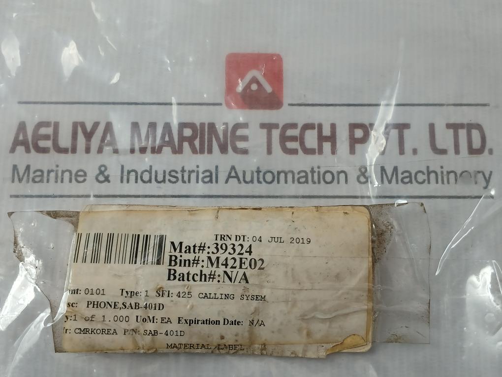 Marine Telephone Sab-401D Cmr