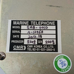 Marine Telephone Sab-401D Cmr