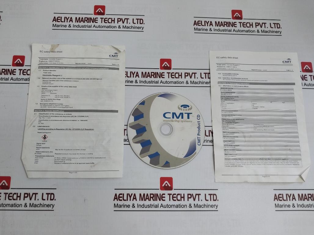 Cmt Otk-ct-11220 Cylinder Drain Oil Test Kit Iron In Oil Content Bn Meter Max. 4