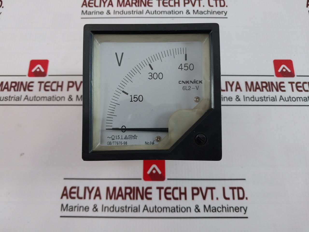 Cnknick 6L2-v Analog Voltmeter Gb/T7676-98 0-450V