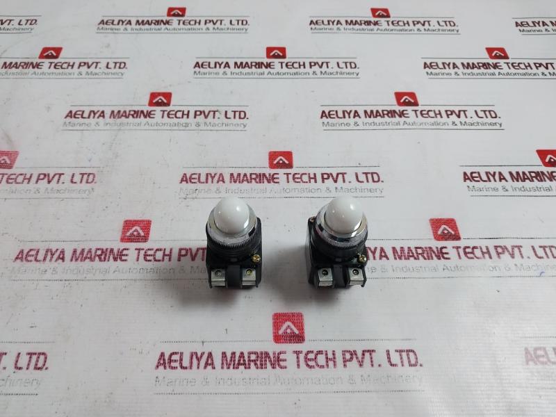 Cntd Cpr-25 White Led Pilot Light Push Button 220V 50/60