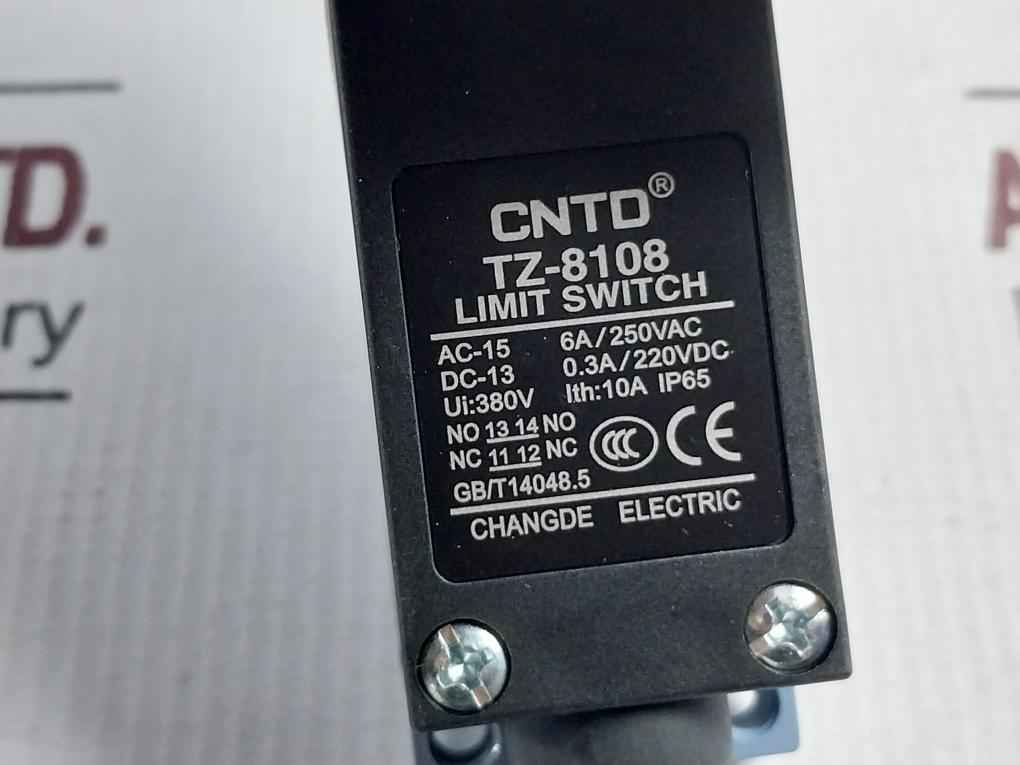 Cntd Tz-8108 Limit Switch Ac-15 6A/250Vac Gb/T14048.5